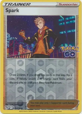 Pokémon Go Spark #70/78 reverse holo